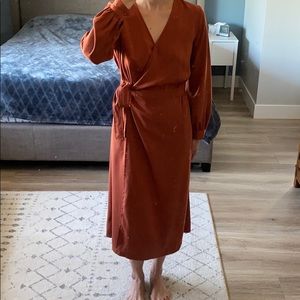 Midi Wrap Dress